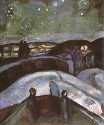 Edvard Munch Night oil painting reproduction
